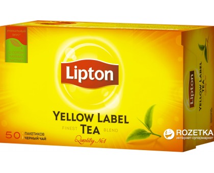 Чай Yellow Label 50п LIPTON