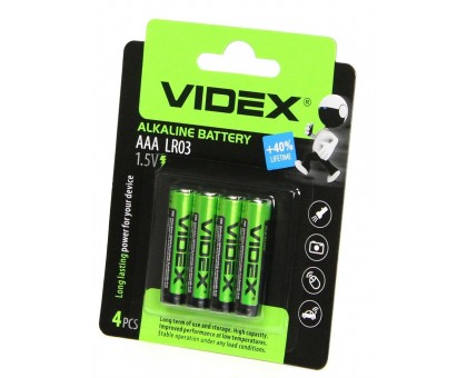 Батарейки Videx R3 1шт.