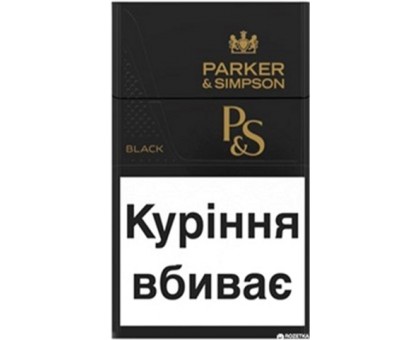 Цигарки Parker & Simpson P&S Black IT