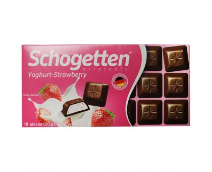 Шоколад Yoghurt - Strawberry  100г. SHOGETTEN
