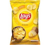 Чіпси LAYS З сіллю 120г.