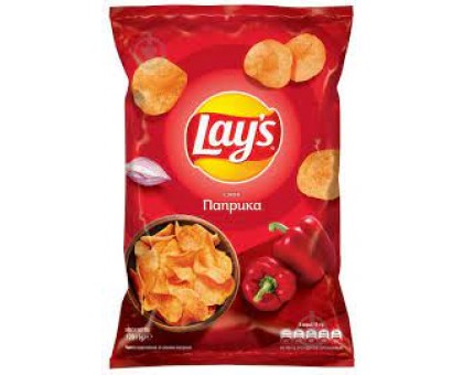 Чіпси LAYS Паприка 120г.