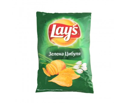 Чіпси LAYS Зелена Цибуля 120г.