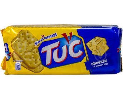 Печиво TUC Крекер солоний Сир 100г.