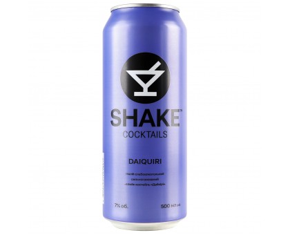 Слабоалкогольні напої SHAKE Daiquri 0,5л. з/б