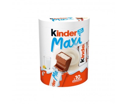 Шоколад KINDER Maxi з Молочною начинкою 10*21г.