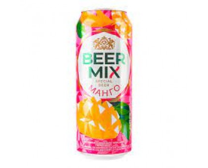 Пиво ОБОЛОНЬ Beer Mix Mango 0.5л. з/б