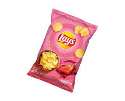 Чіпси LAYS Краб 60 г.