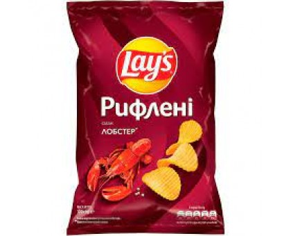 Чіпси LAYS Лобстер 120 г.