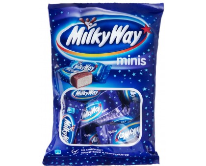 Цукерки шоколадні MILKY WAY 1шт.