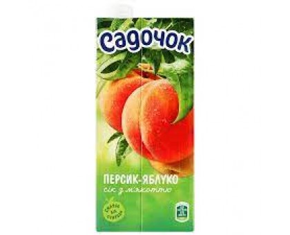 Соки САДОЧОК Персик-Яблуко 0,95л.