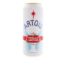 Пиво STELLA ARTOIS 0,5л. з/б