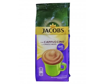 Кава JACOBS CAPPUCCINO CHOCO NUSS 500гр