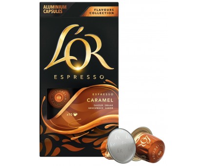 Кава LioR Espresso LIOR Espresso caramel в капсулі 52г. IBIZA