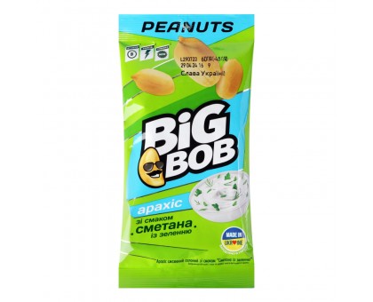 Горішки Сметана із зеленню 60г. BIG BOB