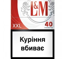 Цигарки L&M RED LABEL 40 PMI