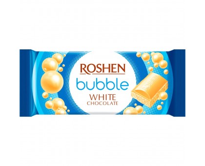 Шоколад ROSHEN Bubble White 80г.