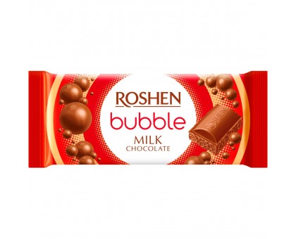 Шоколад ROSHEN Bubble Milk 80г.