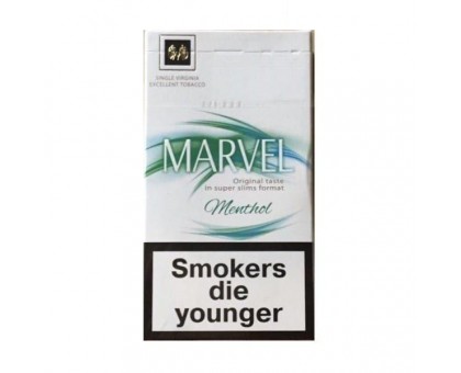 Цигарки Marvel&  slims Menthol 20 шт.