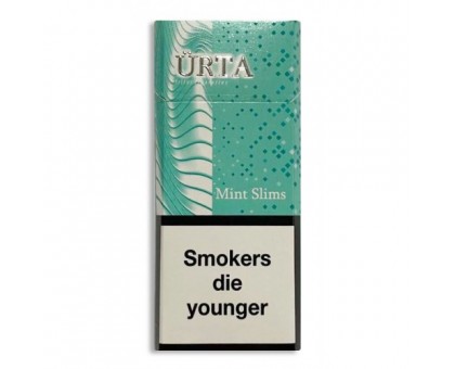 Цигарки Urta Mint Slims 20шт.