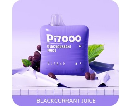Одноразовий випаровувач ELFBAR Blackurrant Juice 7000