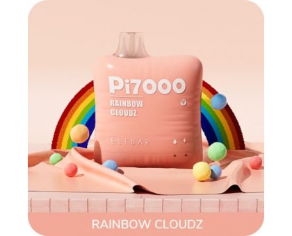 Одноразовий випаровувач ELFBAR Rainbow Cloudz 7000