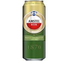 Пиво AMSTEL 1870 Світле 0,5л. з/б
