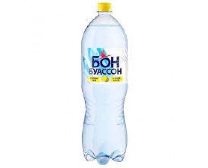 Мінеральна вода BON BOISSON с/г Лимон 2л.