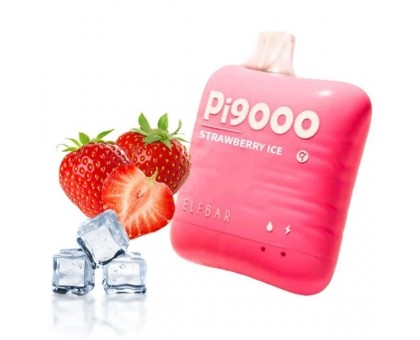 Одноразовий випаровувач ELFBAR Strawberry Ice 9000