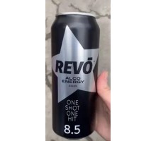 Слабоалкогольні напої REVO Black 0,5л. з/б