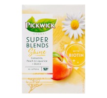 Чай  PICKWICK SUPER BLENDS Camomile, Peach & Liquorice + Biotin
