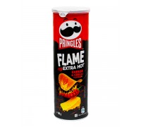Чіпси PRINGLES Flame Extra Hot Cheese& Chilli flavour 160г.