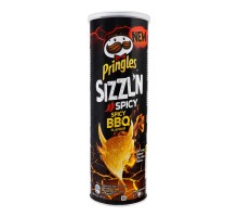 Чіпси PRINGLES Flame Spicy Spicy BBQ flavour 160г.
