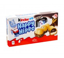 Цукерки шоколадні KINDER Happy Hippo Kakao 103г.