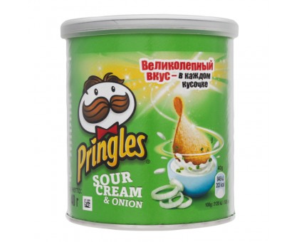 Чіпси PRINGLES Sour Cream & Onion 40г.