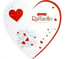 Цукерки шоколадні FERRERO ROCHER RAFFAELLO Сердце 140г