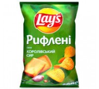 Чіпси LAYS Королівський сир 120 г.