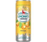 Напій BORJOMI LIMONATI Груша 0,33л. ж/б