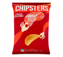 Чіпси CHIPSTERS Салями 130г.