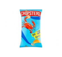 Чіпси CHIPSTERS Краб BIG 180 г.