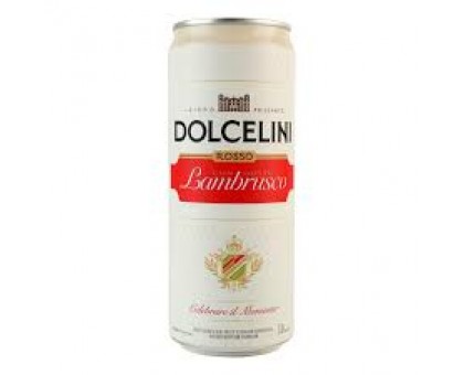 СИДР Dolcelini Rosso Lambrusko Rosso 330мл.