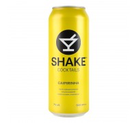 Слабоалкогольні напої SHAKE Caipirinha 0,5л. з/б