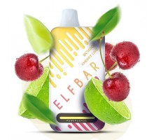 Одноразовий випаровувач ELFBAR Cherry Lime 15000